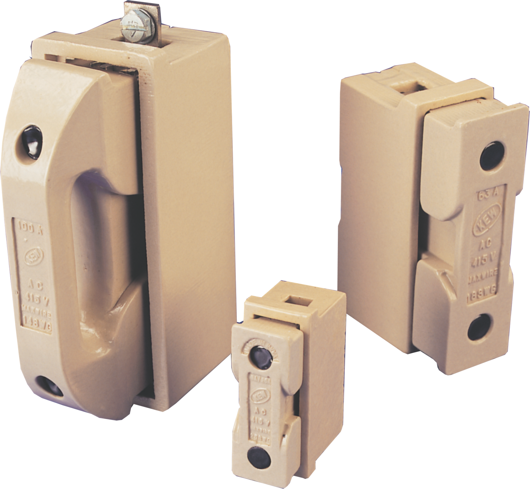 Porcelain Rewireable & H.R.C Fuse Holders